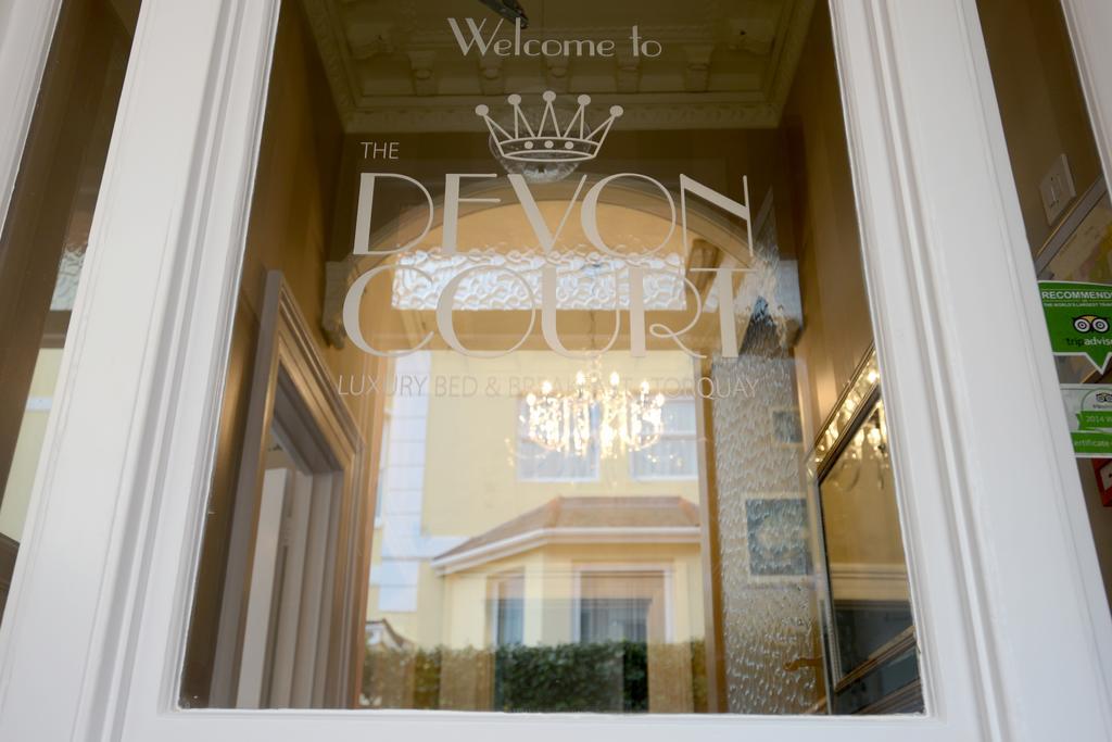 Hotel The Devon Court Torquay Exterior foto